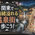 関東で情緒溢れる温泉街を歩こう！大人女子も納得の散策スポット5選