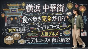 横浜 中華街 食べ歩き完全ガイド！2026年最新の人気グルメとモデルコースを徹底解説