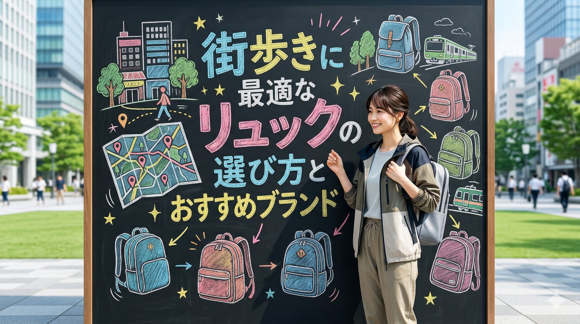 街歩きに最適なリュックの選び方とおすすめブランド｜都会の散策をもっと身軽に楽しむコツ