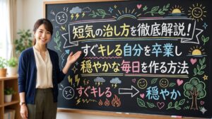 短気の治し方を徹底解説！すぐキレる自分を卒業し穏やかな毎日を作る方法