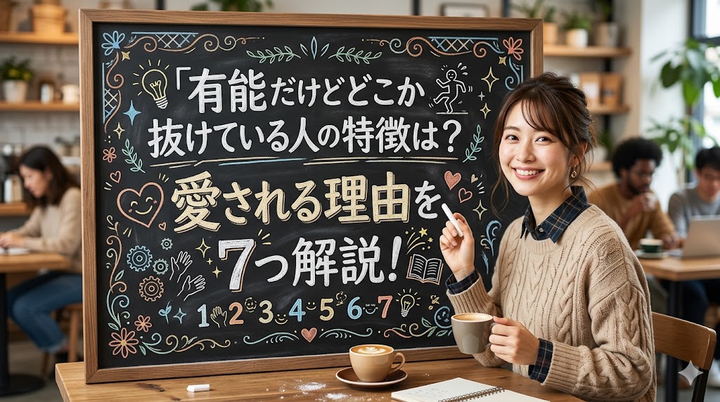 有能だけどどこか抜けている人の特徴は?愛される理由を7つ解説!