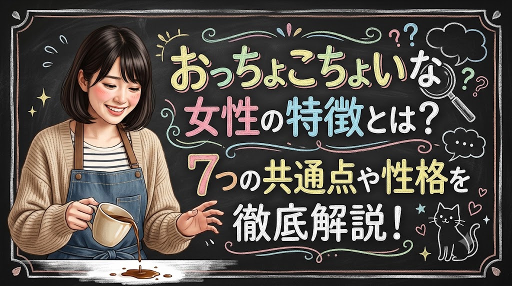 おっちょこちょいな女性の特徴とは?7つの共通点や性格を徹底解説!