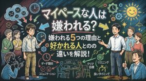 マイペースな人は嫌われる?嫌われる5つの理由と好かれる人との違いを解説!