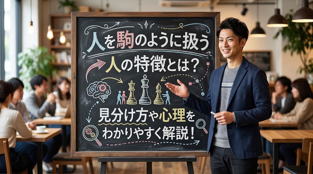 人を駒のように扱う人の特徴とは?見分け方や心理をわかりやすく解説!