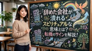 辞めた会社が潰れるスピリチュアルな意味とは？転機のサインを解説！