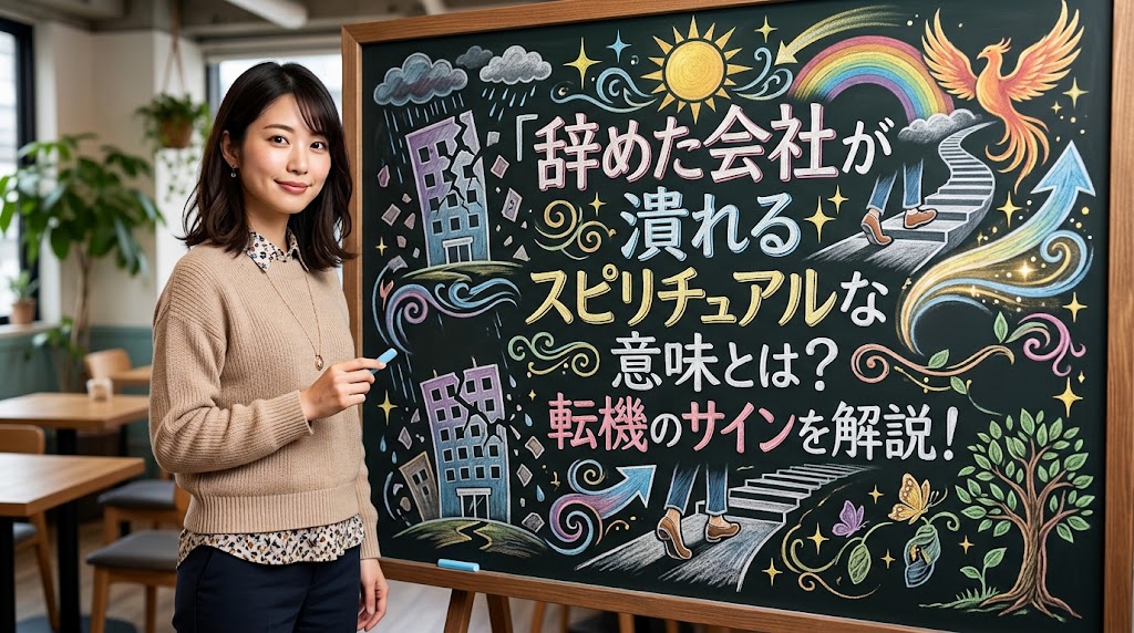辞めた会社が潰れるスピリチュアルな意味とは?転機のサインを解説!
