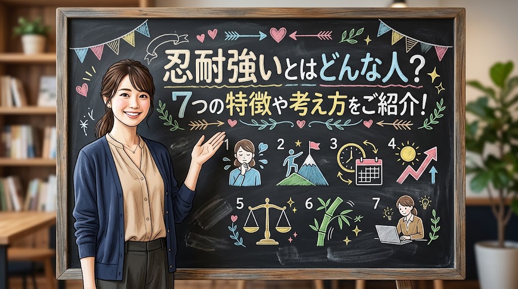 忍耐強いとはどんな人?7つの特徴や考え方をご紹介!