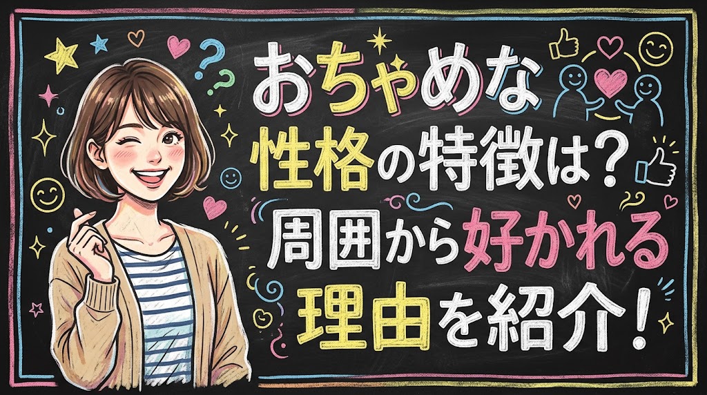 おちゃめな性格の特徴は?周囲から好かれる理由を紹介!