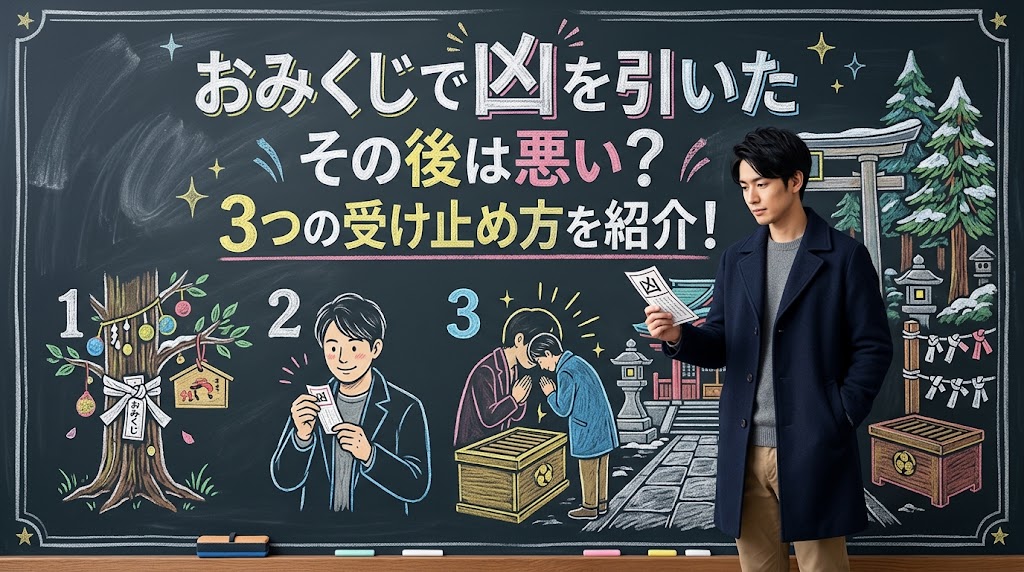 おみくじで凶を引いたその後は悪い?3つの受け止め方を紹介!
